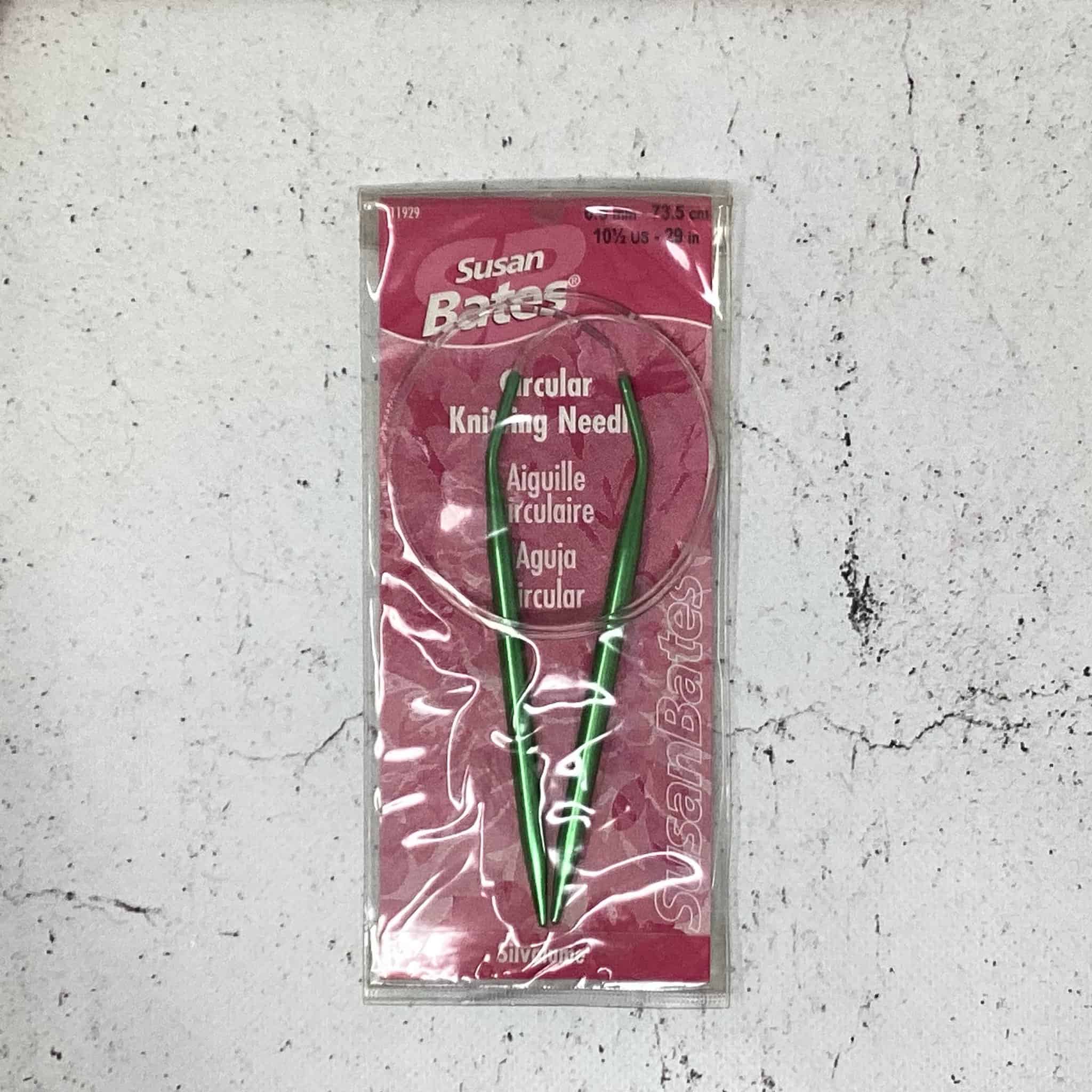 Clearance - Susan Bates Circular Needles 10.5 US 29in
